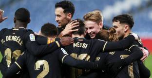 Барса се развихри срещу Сосиедад и остана близо до лидера Атлетико