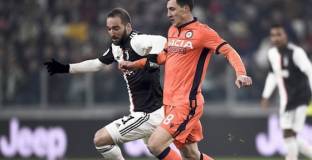 Юве вкара само 4 на Удинезе