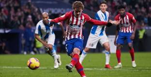 Атлетико с победа като по чудо над Еспаньол
