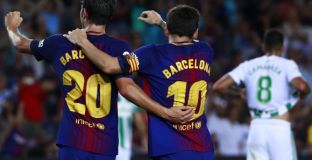 Барса писа двойка на Бетис на старта в Ла Лига (видео)