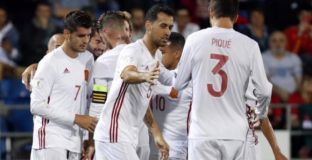 Испания вкара осем на Лихтенщайн