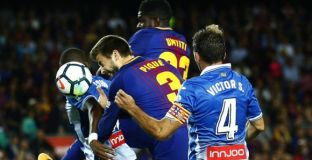 Барса с разгромен успех в каталунското дерби