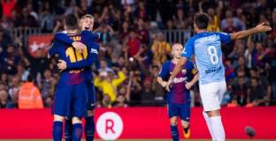 Барса писа двойка на Малага