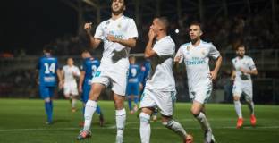 Две дузпи и победа за Реал на стадион Фернандо Торес