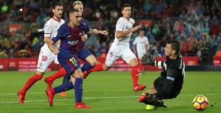 Барса взе дербито срещу Севиля