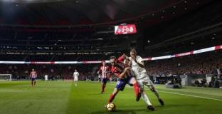 Реал и Атлетико не се победиха в изнервено дерби (видео)