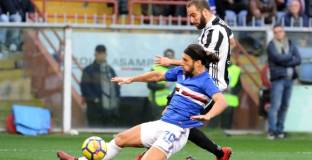 Самп излъга Юве в мач с пет гола (видео)