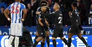 Късен гол носи успеха на Сити над Хъдърсфийлд (видео)