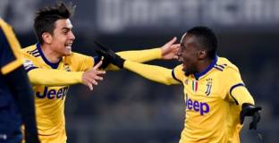 Верона затрудни Юве, но бианконерите спечелиха задължителни 3 точки (видео)