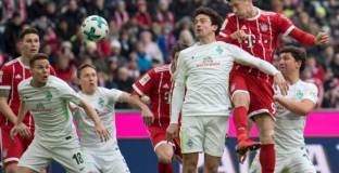 Сърцатата игра на Вердер не бе достатъчна срещу Байерн (видео)