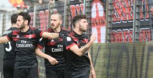 Милан загря за Лудогорец с погром в Серия А (видео)