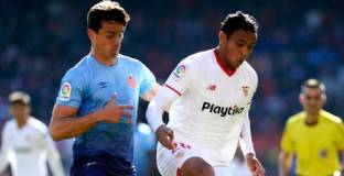 Севиля с минимален, но важен успех срещу Жирона (видео)