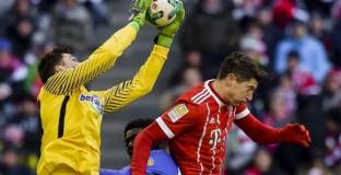 Херта сложи край на победата серия на Байерн (видео)