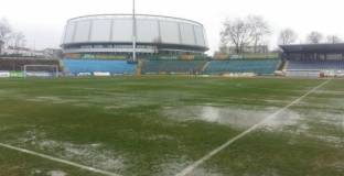 Отложиха мача Дунав - Славия