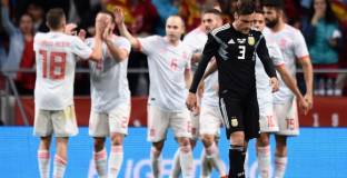 Испания разпиля Аржентина в контрола (видео)