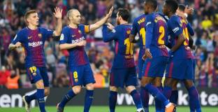 Барса вкара пет на Виляреал