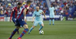 Леванте се справи с Барселона в мач с девет гола