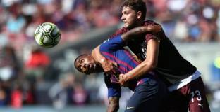 Късен гол носи победата на Милан над Барса