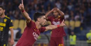 Рома писа 4-ка на Фрозиноне и сложи край на лошата си серия