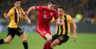 Байерн с лесна победа в Гърция (видео)