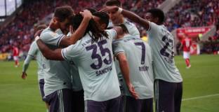 Байерн взе своето при визитата си на Майнц