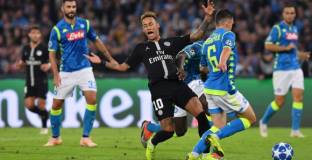 Наполи и ПСЖ с реми в най-заплетената група на ШЛ (видео)