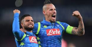 Наполи взе своето срещу Звезда (видео)