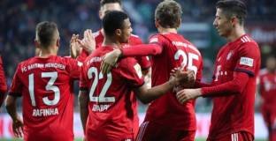 Байерн си взе трите точки от предпазлив Вердер