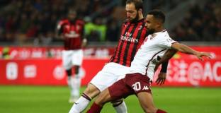 Милан не успя да разпечата вратата на Торино и загуби две точки