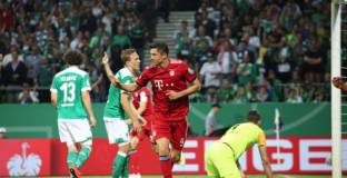 Вердер даде всичко от себе си, но Байерн e на финал (видео)