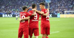 Лева герой в дербито срещу Шалке - Коутиньо и Перишич дебютираха за Байерн