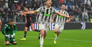 CR7 върна Ювентус на върха в Серия А