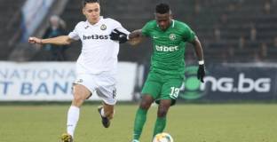 Славия - Лудогорец 1:1 