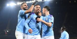 Сити с трудна победа над Евертън