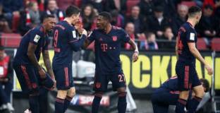 Байерн победи Майнц за няма и половин час