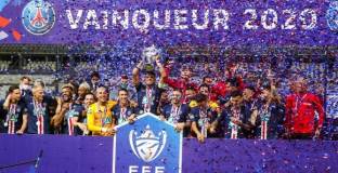 ПСЖ вдигна Купата на Франция, Мбапе с контузия (видео)