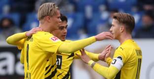 Дортмунд си спечели три точки като гост на Хофе (видео)