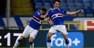 Класика за Сампдория срещу Лацио (видео)