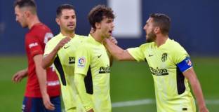 И без Луис Суарес - Атлетико се справи с Осасуна