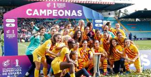 Женският отбор на Барселона стана шампион на Испания