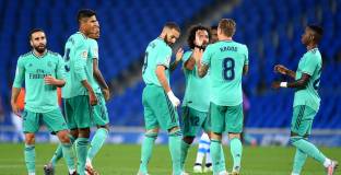 Реал с трудна победа, но измести Барса от първото място