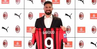 Жиру се обърна към феновете на Милан 