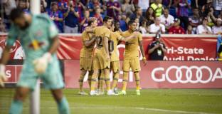 Барса с победа като за финал на американското си турне