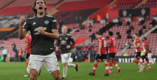 Кавани носи обрат на Ман Юнайтед над Саутхемптън (видео)