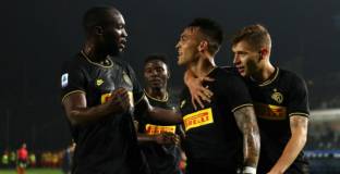 Трудна победа качи Интер на върха в Серия А