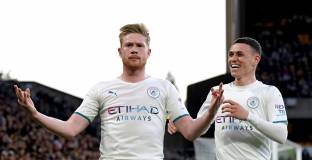 Де Брюйне разби Уулвс (видео)