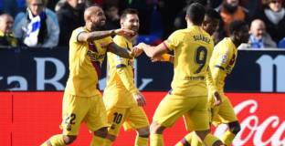 Барса бе близо до издънка, но стигна до обрат срещу Леганес 