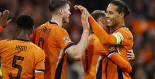 Нидерландия вкара 4 на Унгария