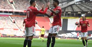 Ман Юнайтед с късна победа срещу Бърнли (видео)