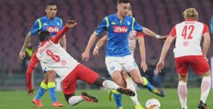 Ред Бул Залцбург даде всичко от себе си, но Наполи продължава напред (видео)